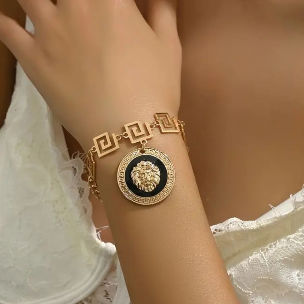 Designer Inspired Lion Bracelet